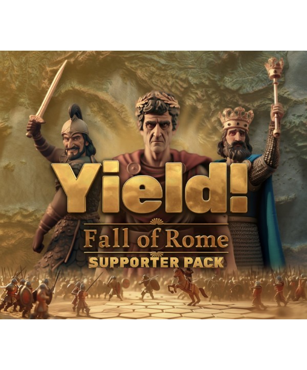 Yield! Fall of Rome - Supporter Pack DLC Steam Key GLOBAL